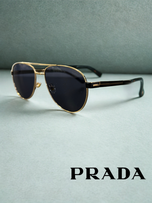 Prada sunglasses gold